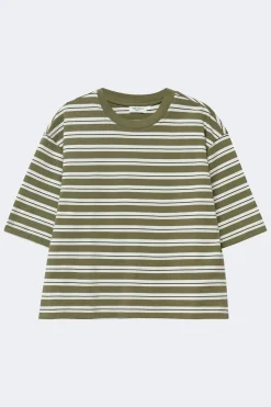 Perfect boxy tee - Grün - Dame - Gina Tricot