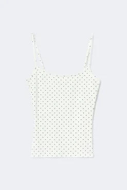 Perfect strap singlet - Weiß - Dame - Gina Tricot