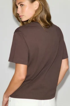 Perfect tee - Braun - Dame - Gina Tricot
