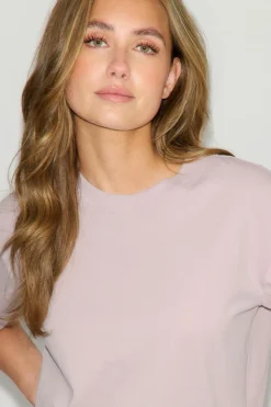 Perfect tee - Lila - Dame - Gina Tricot
