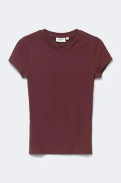 Perfect tight tee - Braun - Dame - Gina Tricot