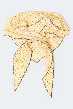 Picot edge hip scarf - Gelb - Dame - Gina Tricot