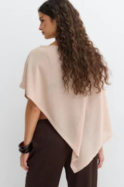 Poncho top - Beige - Dame - Gina Tricot