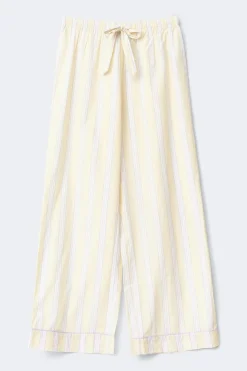 Poplin pyjamas trousers - Gelb - Dame - Gina Tricot
