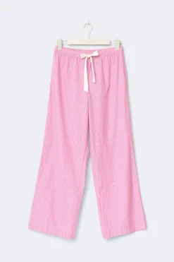 Poplin pyjamas trousers - Rosa - Dame - Gina Tricot