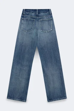 Rebell high wide jeans - Blau - Dame - Gina Tricot