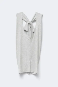 Re tok one shoulder top - Grau - Dame - Gina Tricot
