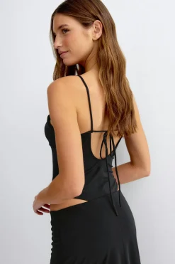 Ruched strap body - Schwarz - Dame - Gina Tricot