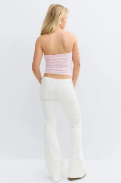 14+ runway jeans - Weiß - Gina Tricot