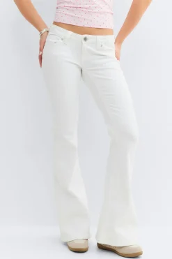 14+ runway jeans - Weiß - Gina Tricot