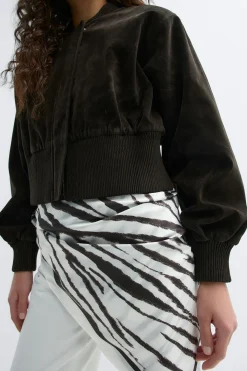 Satin scarf - Weiß - Dame - Gina Tricot