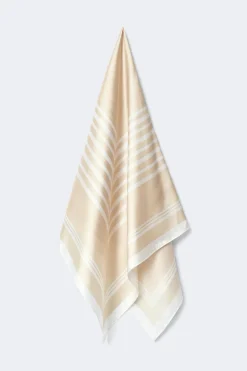 Satin scarf - Weiß - Dame - Gina Tricot