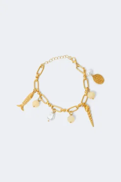 Sea charm bracelet - Gold - Dame - Gina Tricot