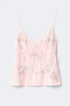 14+ sequin singlet - Rosa - Gina Tricot