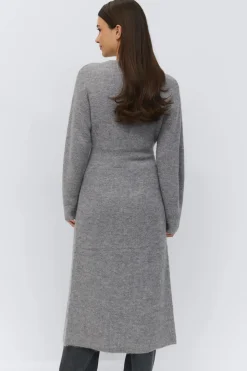 Shaped knitted dress - Grau - Dame - Gina Tricot