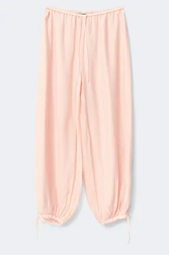 Sheer balloon trousers - Rosa - Dame - Gina Tricot