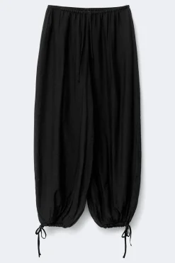 Sheer balloon trousers - Schwarz - Dame - Gina Tricot