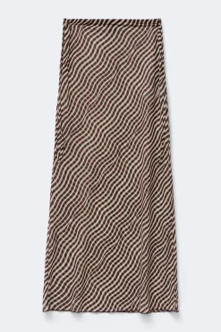 Sheer maxi skirt - Weiß - Dame - Gina Tricot