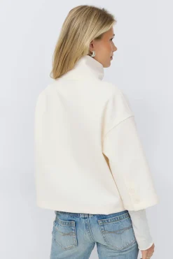14+ short felt jacket - Weiß - Gina Tricot