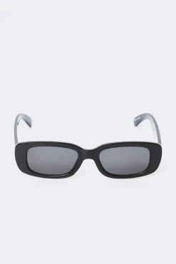 Slim rectangular sunglasses - Schwarz - Dame - Gina Tricot