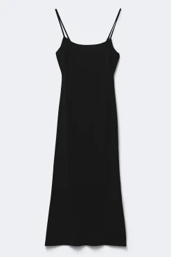 90s midi dress - Schwarz - Dame - Gina Tricot