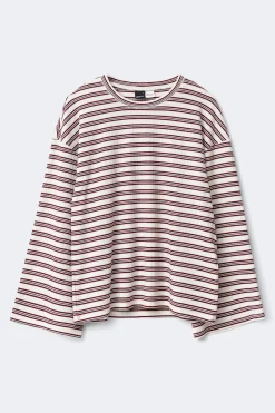 Soft loungewear longsleeve top - Lila - Dame - Gina Tricot