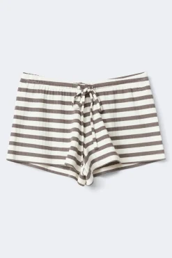 Soft loungewear shorts - Weiß - Dame - Gina Tricot