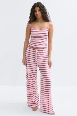 Soft loungewear singlet - Weiß - Dame - Gina Tricot
