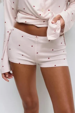 Soft pyjamas hotpants - Rosa - Dame - Gina Tricot