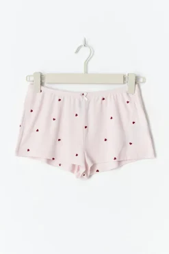 Soft pyjamas hotpants - Rosa - Dame - Gina Tricot