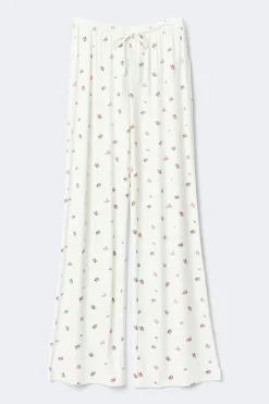 Soft pyjamas trousers - Weiß - Dame - Gina Tricot