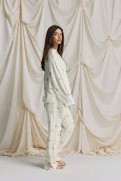 Soft pyjamas trousers - Weiß - Dame - Gina Tricot