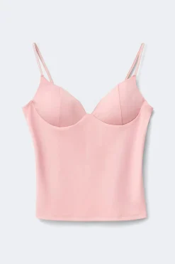 Soft shaping wow singlet - Rosa - Dame - Gina Tricot