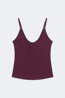 Soft strap yoga singlet - Rot - Dame - Gina Tricot