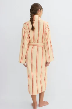 Soft terry bathrobe - Gelb - Dame - Gina Tricot