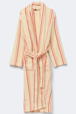 Soft terry bathrobe - Gelb - Dame - Gina Tricot