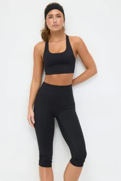 Soft yoga top - Schwarz - Dame - Gina Tricot