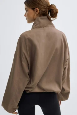Sporty jacket - Beige - Dame - Gina Tricot