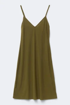 90s slip dress - Grün - Dame - Gina Tricot