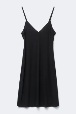 90s slip dress - Schwarz - Dame - Gina Tricot
