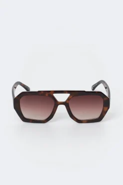 70s sunglasses - Braun - Dame - Gina Tricot