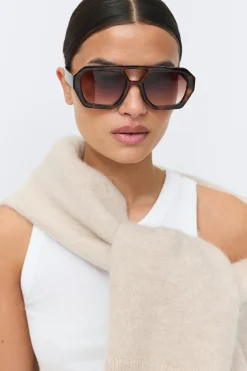 70s sunglasses - Braun - Dame - Gina Tricot