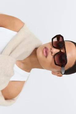 70s sunglasses - Braun - Dame - Gina Tricot