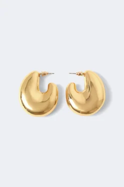 Statement chunky hoops - Gold - Dame - Gina Tricot