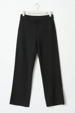 Straight regular trousers - Schwarz - Dame - Gina Tricot
