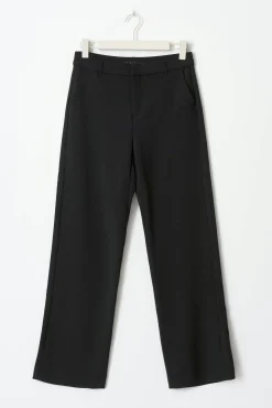 Straight tall trousers - Schwarz - Dame - Gina Tricot