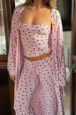 Strap loungewear singlet - Rosa - Dame - Gina Tricot