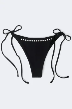 Studded bikini brazilian - Schwarz - Dame - Gina Tricot
