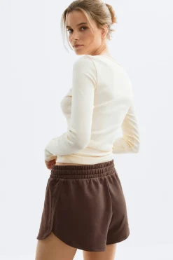Sweat shorts - Braun - Dame - Gina Tricot