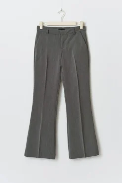 Tall relaxed trousers - Grau - Dame - Gina Tricot